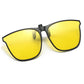 New Polarized Clip-on Flip Up Sunglasses