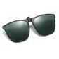 New Polarized Clip-on Flip Up Sunglasses