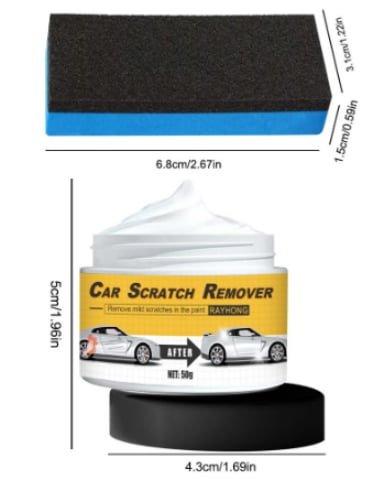 T-221A Polish And Scratch Remover With Sponge