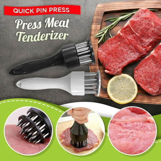 Stainless Steel Meat Tenderising Needle 21 Pin Steak BBQ Cookware