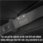 Universal Comfort Auto Car Seat Belt Adjuster