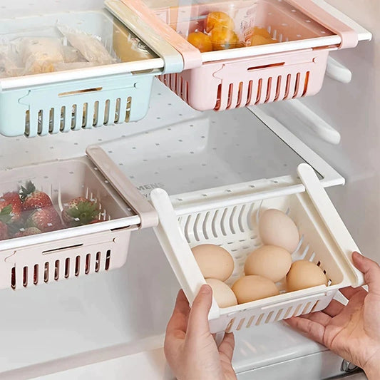 Storage rack for fridges