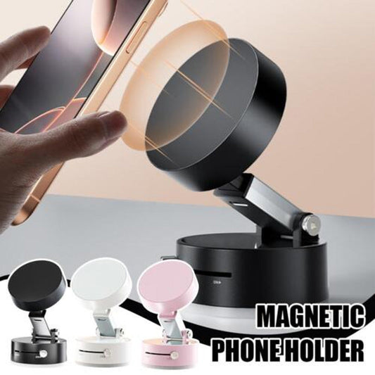 Foldable Portable Vacuum Magnetic Mobile Phone Holder