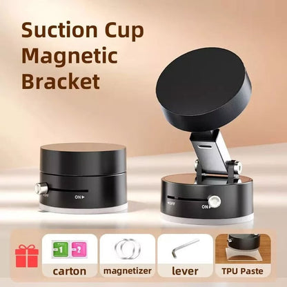 Foldable Portable Vacuum Magnetic Mobile Phone Holder